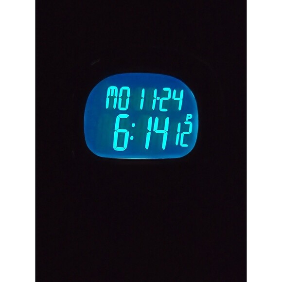 Timex Ironman Transit Womens Digital Watch Blue Rose Gold 100M Water New Battery - Picture 11 of 11